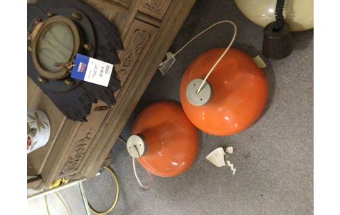 SUSPENSION 70S ORANGE LOT DE 2