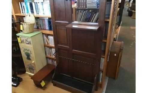 VESTIAIRE EN BOIS AVEC MIROIR