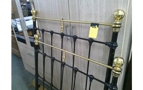 LIT METAL NOIR 90X190 SANS SOMMIER