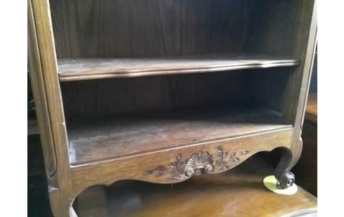 BIBUS 2 ETAGERES EN BOIS STYLE LOUIS XV