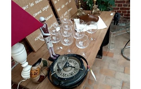 CONSOLE CHENE PIED FONTE STYLE INDU