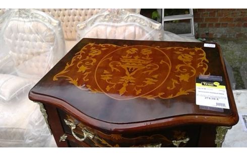 KOMMODE MIT SIEBEN SCHUBLADEN INTARSIE