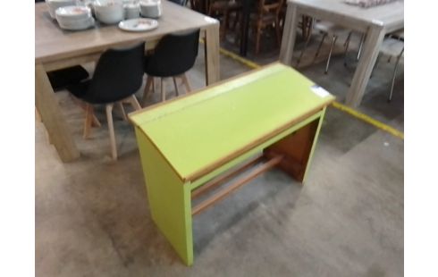 BUREAU ENFANT VERT COFFRE