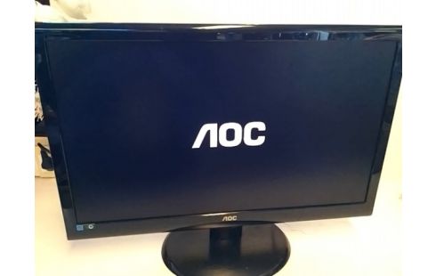 ECRAN LCD AOC 60CM / FULL HD / 5MS / DVI ET VGA