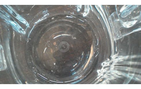 VASE PANIER A ANSES CRISTAL ETIRE