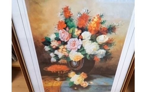 CADRE BOUQUET DE FLEURS