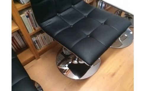 CHAISE MODERNE NOIRE