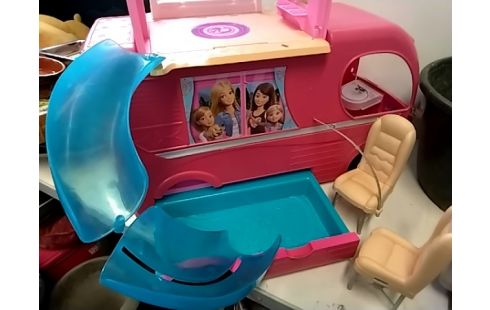 JOUET Camping car barbie