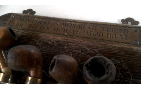 OBJET DECO, , PIPE, , ETAGERE ART DECO., , BOIS