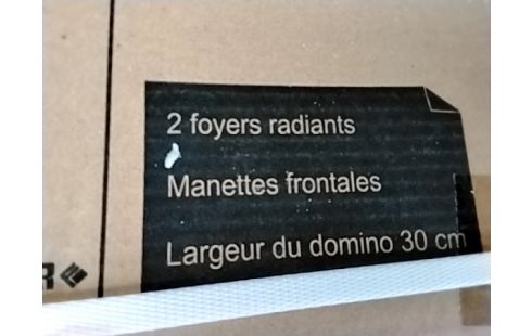 PLAQUE DE CUISSON FAR VITROCÉRAMIQUE NEUVE