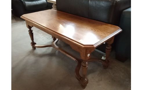 TABLE BASSE CHENE FONCE