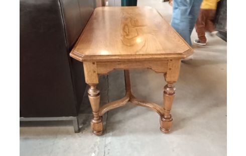 TABLE BASSE CHENE FONCE