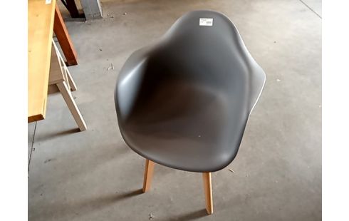 FAUTEUIL coque grise