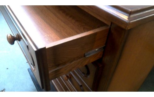 NÄHSCHRÄNKCHEN NUSSBAUM 4 SCHUBLADEN