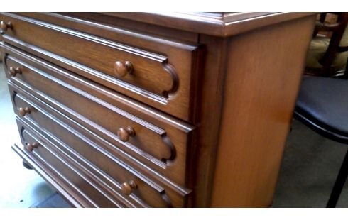 NÄHSCHRÄNKCHEN NUSSBAUM 4 SCHUBLADEN