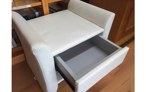 CHEVET MODERNE BLANC