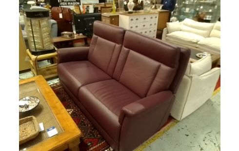 SALON CUIR 3+3 PLACES BORDEAUX