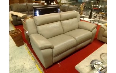 CANAPE  ELECTRIQUE 3 PLACES GRIS