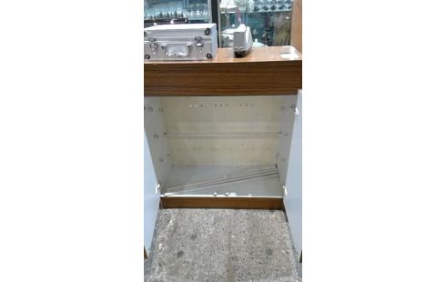 MEUBLE A CHAUSSURES VINTAGE 2 PORTES