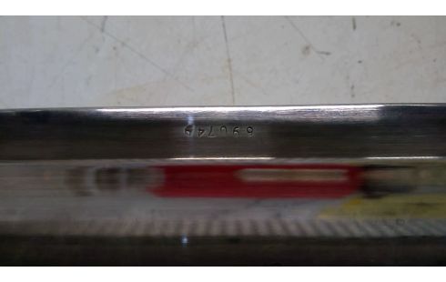 DIENBLAD VERZILVERD WISKEMAN