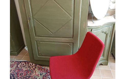 BONNETIERE PATINE VERTE 1 PORTE CHENE