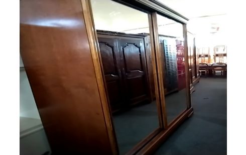 ARMOIRE PORTES COULISSANTES QQ RAYURES