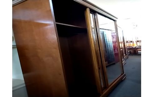 ARMOIRE PORTES COULISSANTES QQ RAYURES