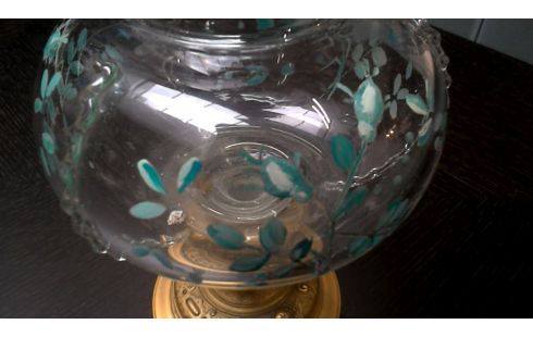 WATERKAN GLAS KOPER ANTIEK