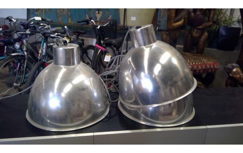 LÁMPARA DE TECHO, , FOCO ACERO INOXIDABLE