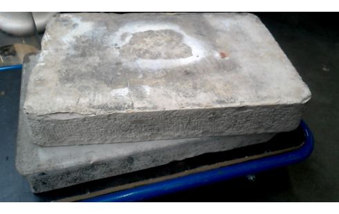 DECO-OBJECT STEEN LITHOGRAPHIE PER STUK