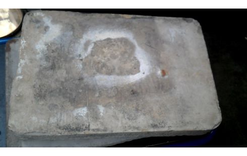 DECO-OBJECT STEEN LITHOGRAPHIE PER STUK