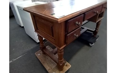 BUREAU 5 TIROIRS RUSTIQUE