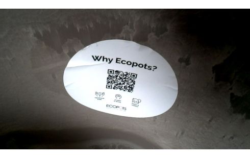 BLOEMPOT ECOPOTS AMSTERDAM 30 PER STUK