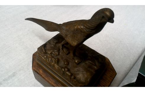 DECO-OBJECT BRONS FAZANT