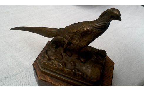 DECO-OBJECT BRONS FAZANT