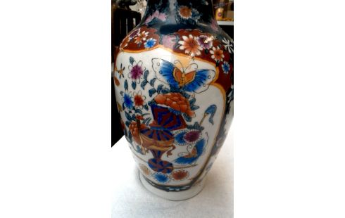 VASE ÖSTLICHER/-ES MET, , SCHMETTERLING