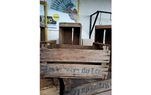 CAISSE A POMMES, BOIS