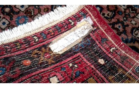 TEPPICH HANDGEKNÖPFT ROSA BLAU