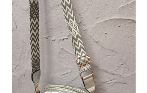 SAC BANDOULIERE argente