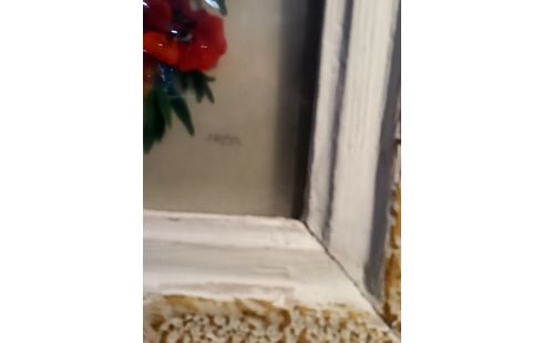 TABLEAU BOUQUET FLEURI ENCADRÉ