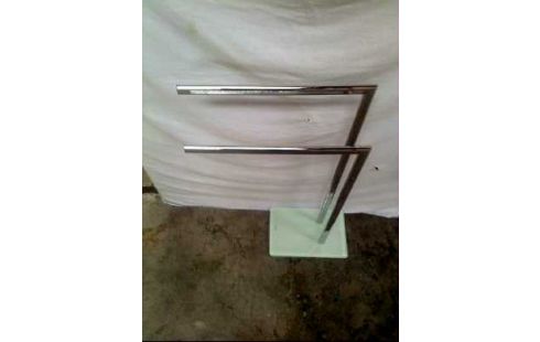 STEHHANDTUCHHALTER 2-ARME CHROMF.