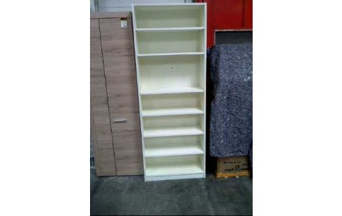 REGAL HOLZ WEIß 7-EBENEN