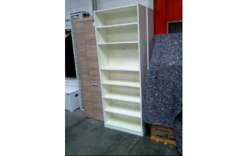 REGAL HOLZ WEIß 7-EBENEN