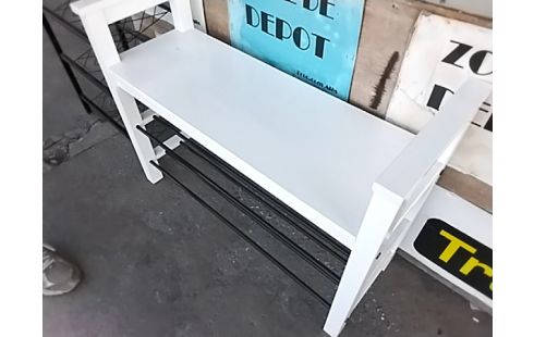 BANC ETAGERE À CHAUSSURE