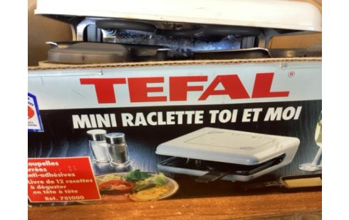 APPAREIL A RACLETTE Duo tefal avec accessoires