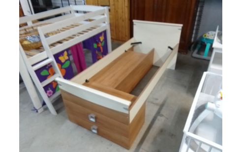 LIT RANGEMENT 4 TIROIRS MELAMINE