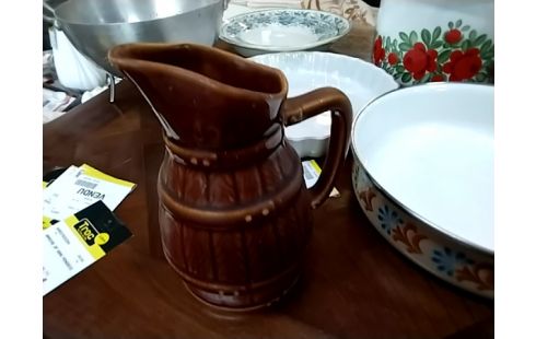 PICHET MARRON EFFET BOIS