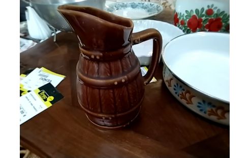 PICHET MARRON EFFET BOIS