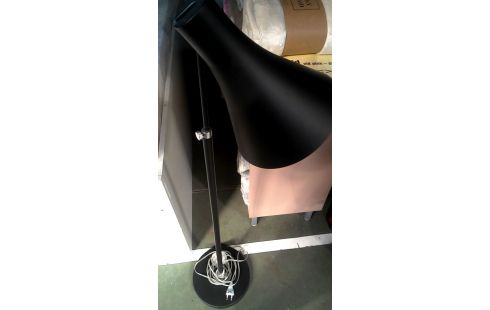 LAMP STAAND ZWART METAAL