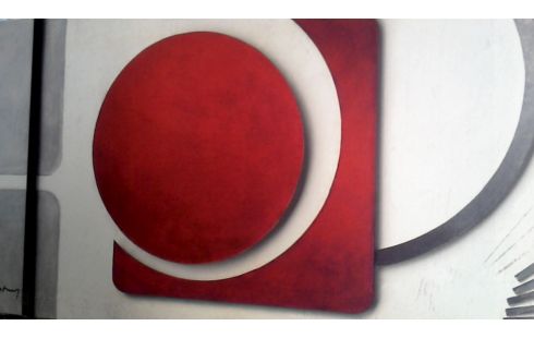 CANEVAS ABSTRAIT DEDICACE